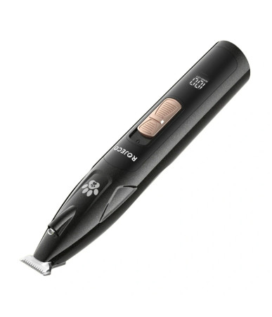 Rojeco Q8 Tosatrice per Cani Ricaricabile con Luce LED