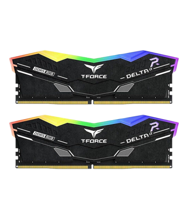 RAM TeamGroup T-Force Delta DIMM 32GB Dual-Kit DDR5-6000 CL30 - RGB Nero