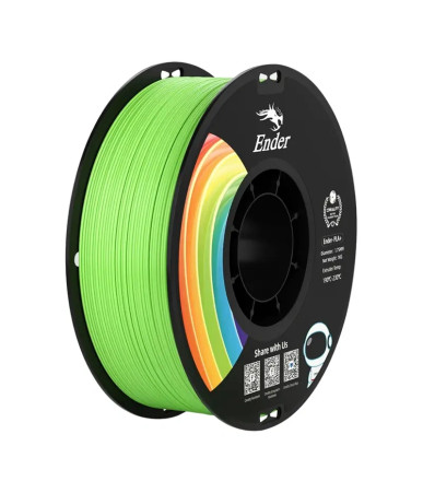 Creality Ender PLA+ Filamento per Stampa 3D Verde 1.75mm 1kg