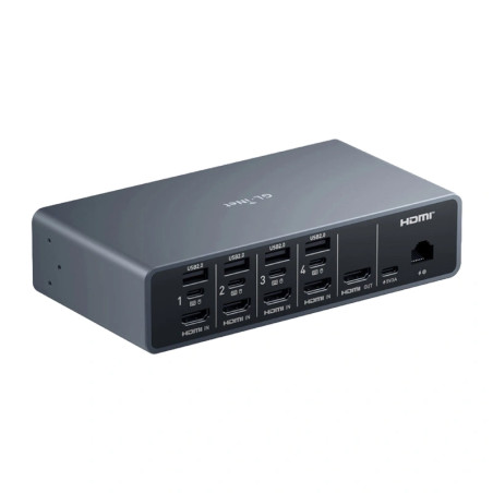 GL.iNet Comet X GL-RM4PE Dispositivo di Rete KVM Quad-Port