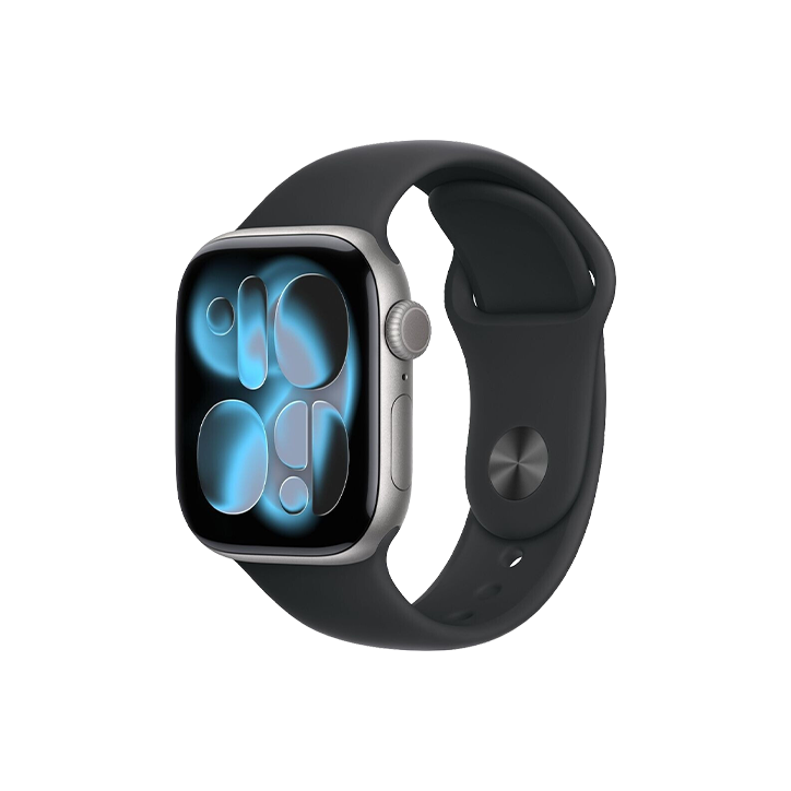 Apple Watch Series 11 GPS 42mm Grigio Siderale Alluminio Nero Sport M/L