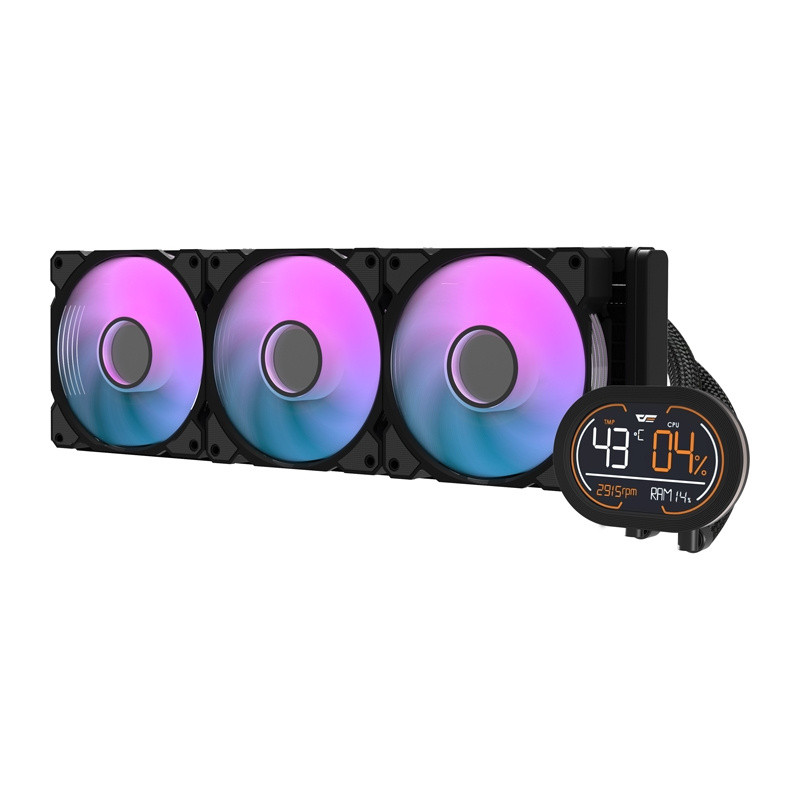 Dissipatore a liquido AIO darkFlash DH360D 360mm Nero