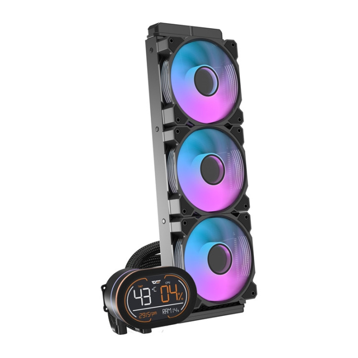 Dissipatore a liquido AIO darkFlash DH360D 360mm Nero Dissipatore a liquido AIO darkFlash DH360D 360mm Nero