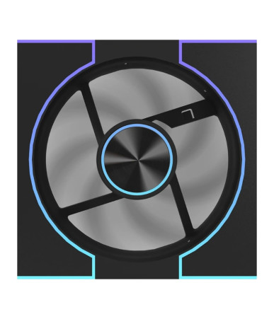 Ventola PC darkFlash DM8 LINE 120mm ARGB PWM Nero