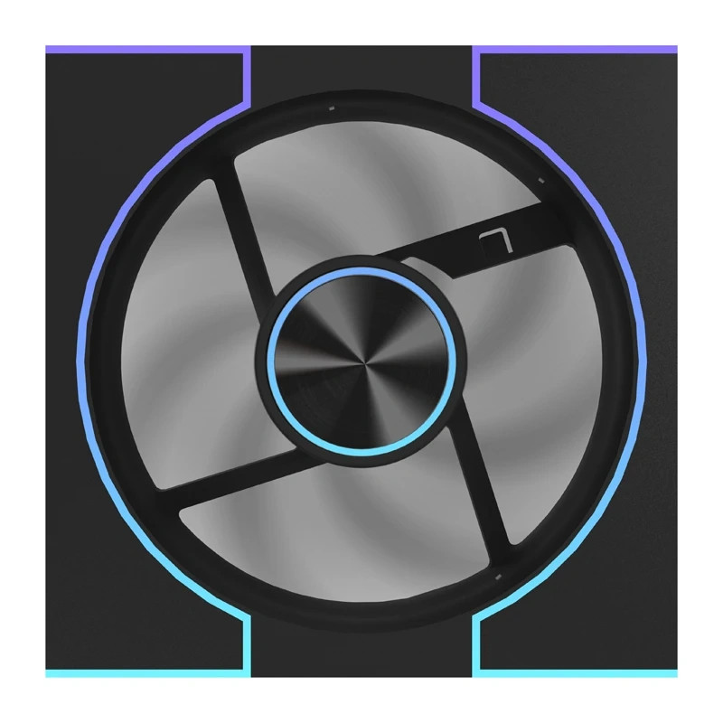Ventola PC darkFlash DM8 LINE 120mm ARGB PWM Nero