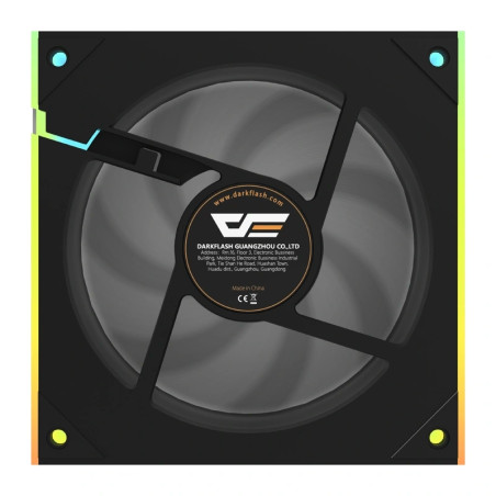 Ventola PC darkFlash DM8 LINE 120mm ARGB PWM Nero