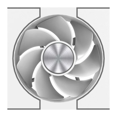 Ventola PC darkFlash DM8 LINE 120mm Bianca ARGB