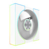 Ventola PC darkFlash DM8 LINE 120mm Bianca ARGB