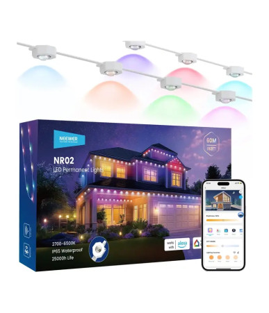 Neewer Lampada da Esterno LED RGB 7.5m