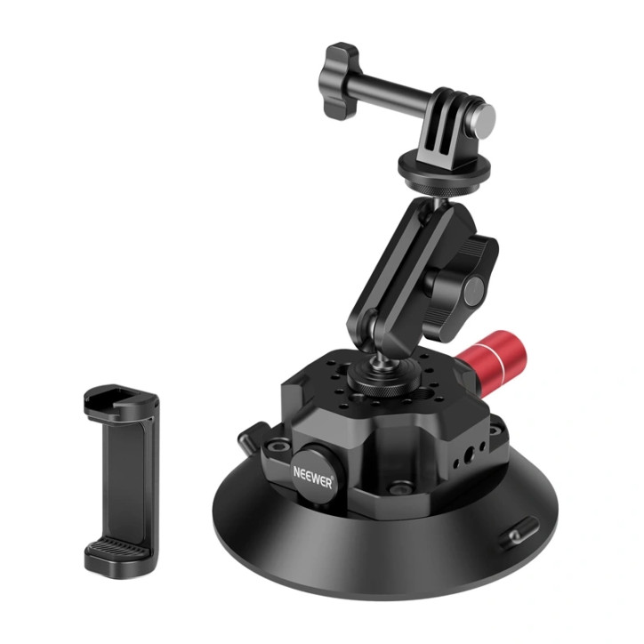 Supporto a ventosa Neewer 4.5 con braccio magico per fotocamera
