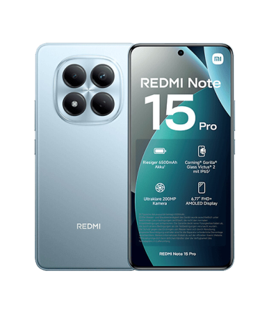 Xiaomi Redmi Note 15 Pro 4G Dual Sim 12GB RAM 512GB - Blue