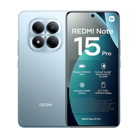 Xiaomi Redmi Note 15 Pro 4G Dual Sim 12GB RAM 512GB - Blue