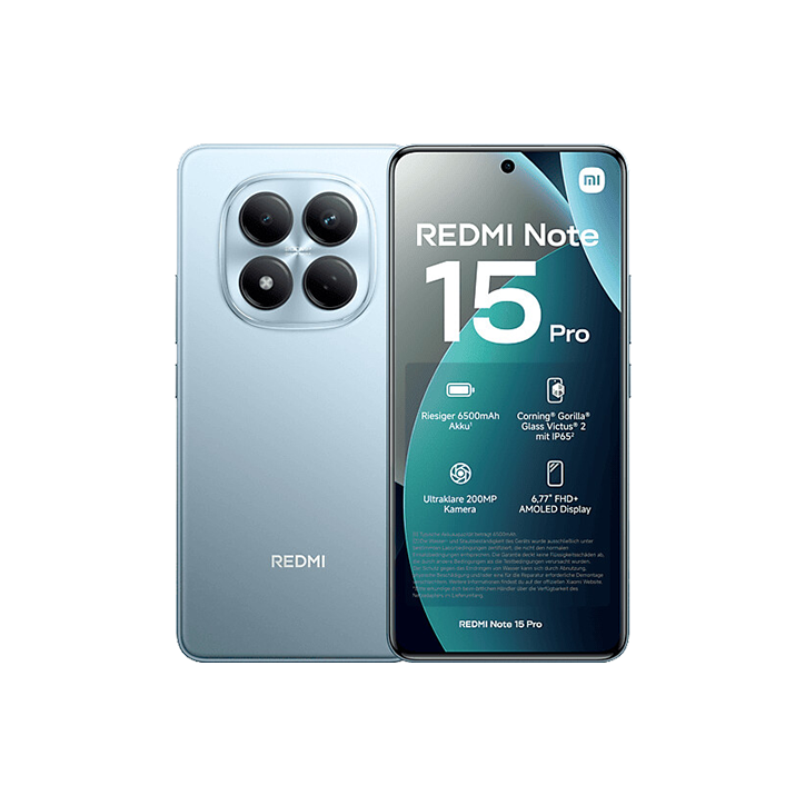 Xiaomi Redmi Note 15 Pro 4G 12GB RAM 512GB Blu