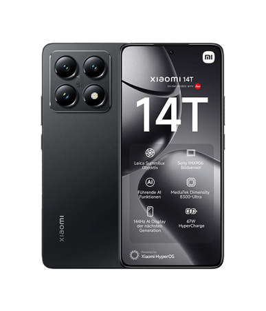 Xiaomi 14T 5G Dual Sim 12GB RAM 256GB Nero
