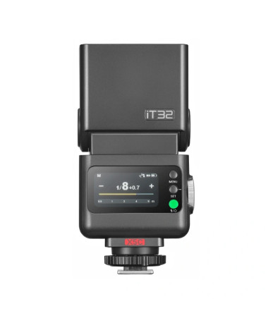 Flash TTL Godox iFlash iT32 HSS Luce Pilota LED Touchscreen