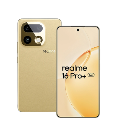 Realme 16 Pro+ 5G Dual Sim 12GB RAM 512GB - Master Gold