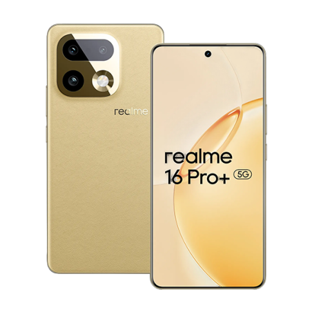 Realme 16 Pro+ 5G 12GB RAM 512GB Master Gold