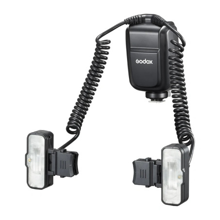 Flash macro Godox MF-T76N per Nikon a due teste TTL HSS