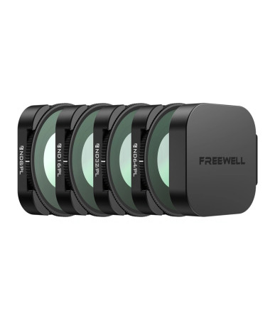 Freewell Set Filtri Bright Day ND/PL 4 Pezzi per GoPro Mission 1/1 Pro