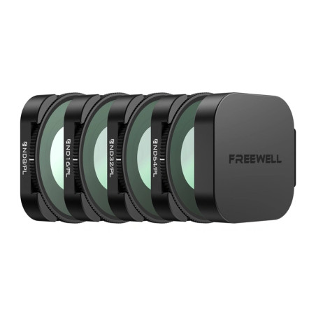 Freewell Set Filtri Bright Day ND/PL 4 Pezzi per GoPro Mission 1/1 Pro