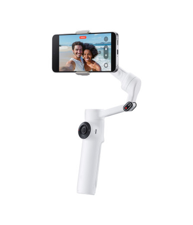 Gimbal per smartphone Insta360 Flow 2 a 3 assi con treppiede