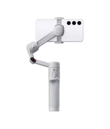 Gimbal per smartphone Insta360 Flow 2 a 3 assi, grigio - foto 4