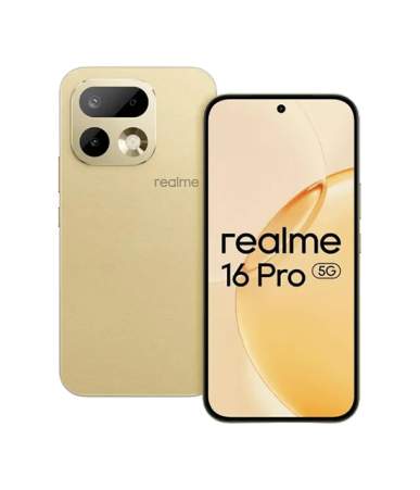 Realme 16 Pro+ 5G 256GB Master Gold