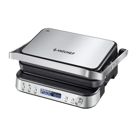 Griglia elettrica AMZCHEF CE-LS-GC02C-H-WP 2000W con display LED