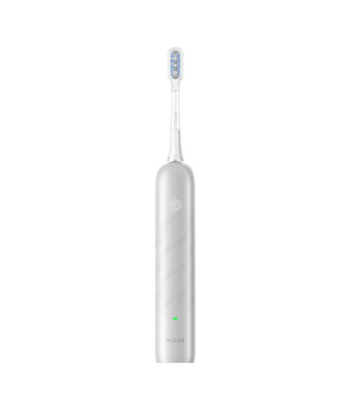 Spazzolino sonico MOVA Fresh Pro con app e ricarica wireless, argento