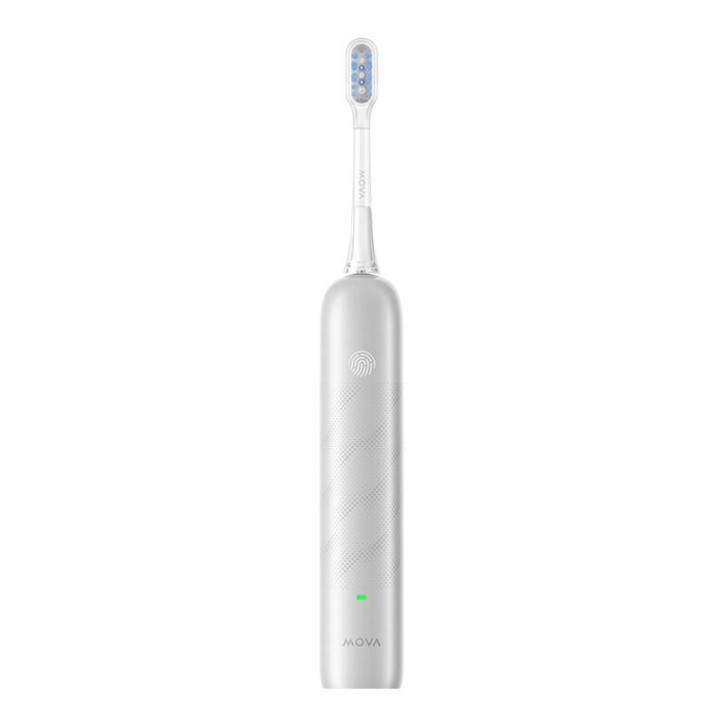 Spazzolino sonico MOVA Fresh Pro con app e ricarica wireless, argento