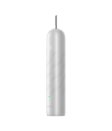 Spazzolino sonico MOVA Fresh Pro con app e ricarica wireless, argento - foto 6