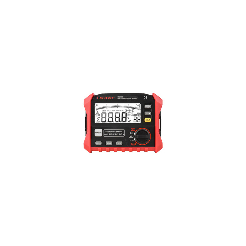 Tester di resistenza di terra Habotest HT2302