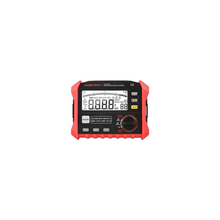 Tester di resistenza di terra Habotest HT2302 Tester di resistenza di terra Habotest HT2302