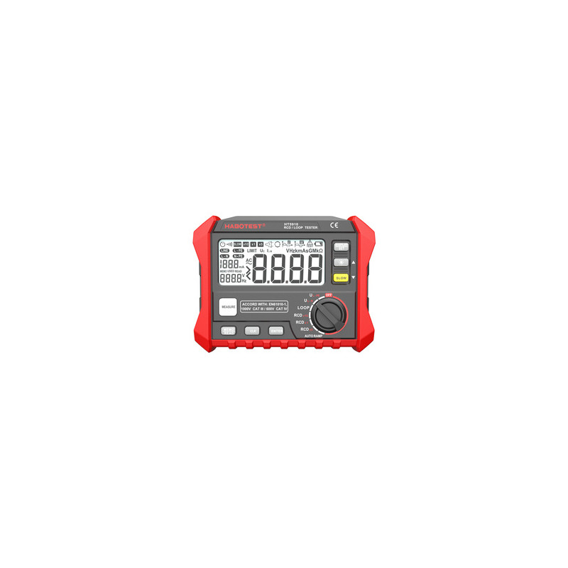 Tester RCD e resistenza di loop Habotest HT5910