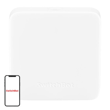 Hub smart SwitchBot Hub Mini a infrarossi e Wi-Fi, bianco