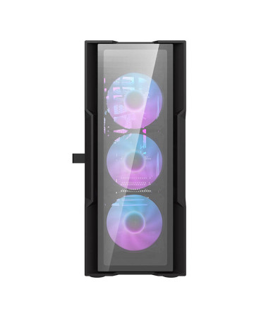 Case PC darkFlash DK431 con 4 ventole RGB, nero - foto 5