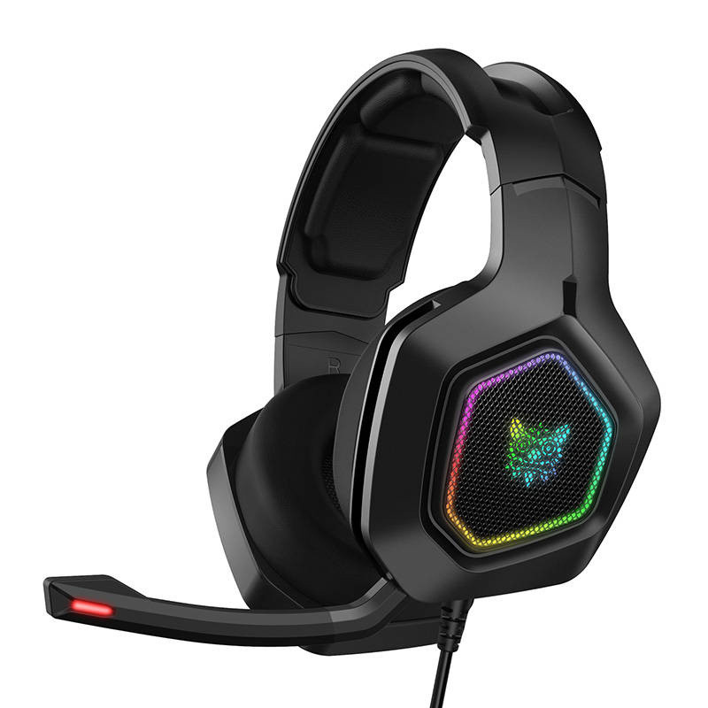 Cuffie gaming con filo ONIKUMA K10 con driver da 50 mm, nero