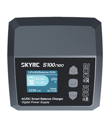 SkyRC S100neo Caricatore Smart AC/DC - foto 4