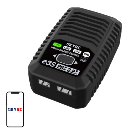 SkyRC e3S caricatore 2S/3S