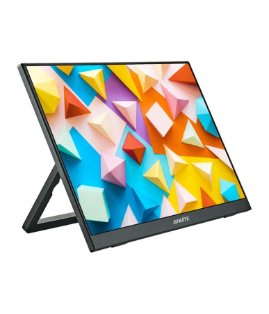 Monitor portatile Anmite A140W05 14" IPS FHD+ USB-C e Mini HDMI, nero
