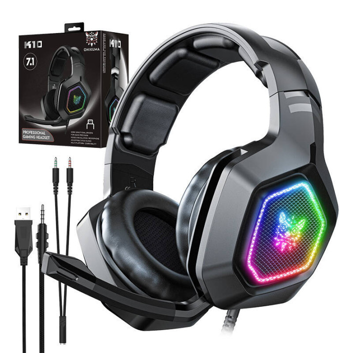 Cuffie Gaming ONIKUMA K10 Nero