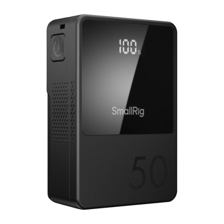 Batteria V-Mount SMALLRIG VB50 mini da 50Wh con display OLED