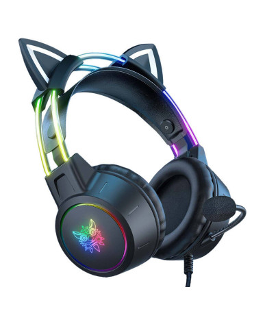 ONIKUMA X15 PRO Cuffie Gaming Cat (Nero)