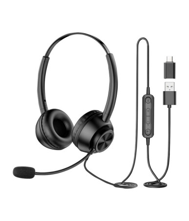 Cuffie cablate con microfono New Bee H368