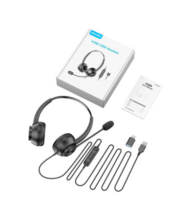 Cuffie cablate con microfono New Bee H368