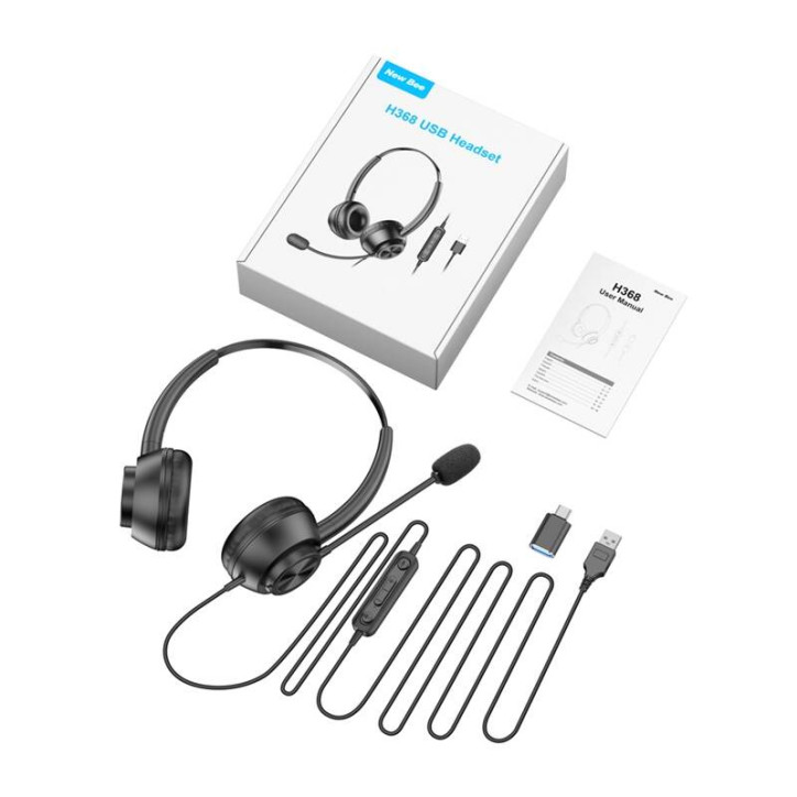 Cuffie cablate con microfono New Bee H368