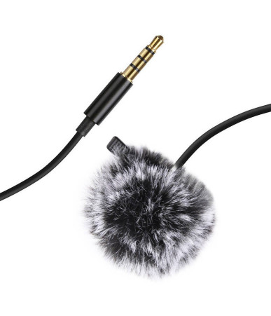 Microfono Jack Puluz 1.5m Jack 3.5mm PU424