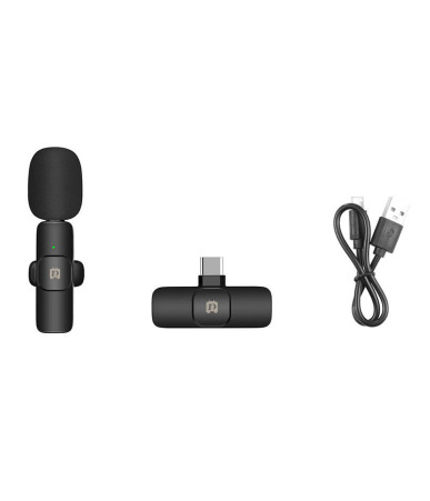 Microfono Wireless Puluz PU3151B Lavalier Type C