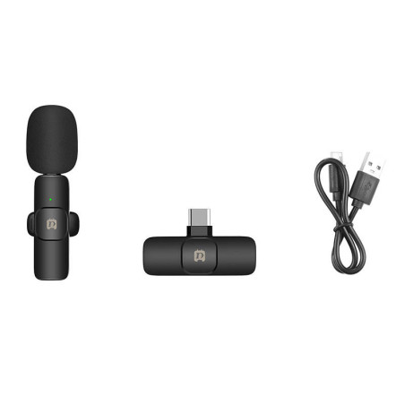Microfono Wireless Puluz PU3151B Lavalier Type C