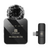 Microfono Lavalier Wireless PULUZ PU648B USB-C